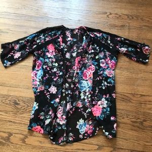 Floral kimono